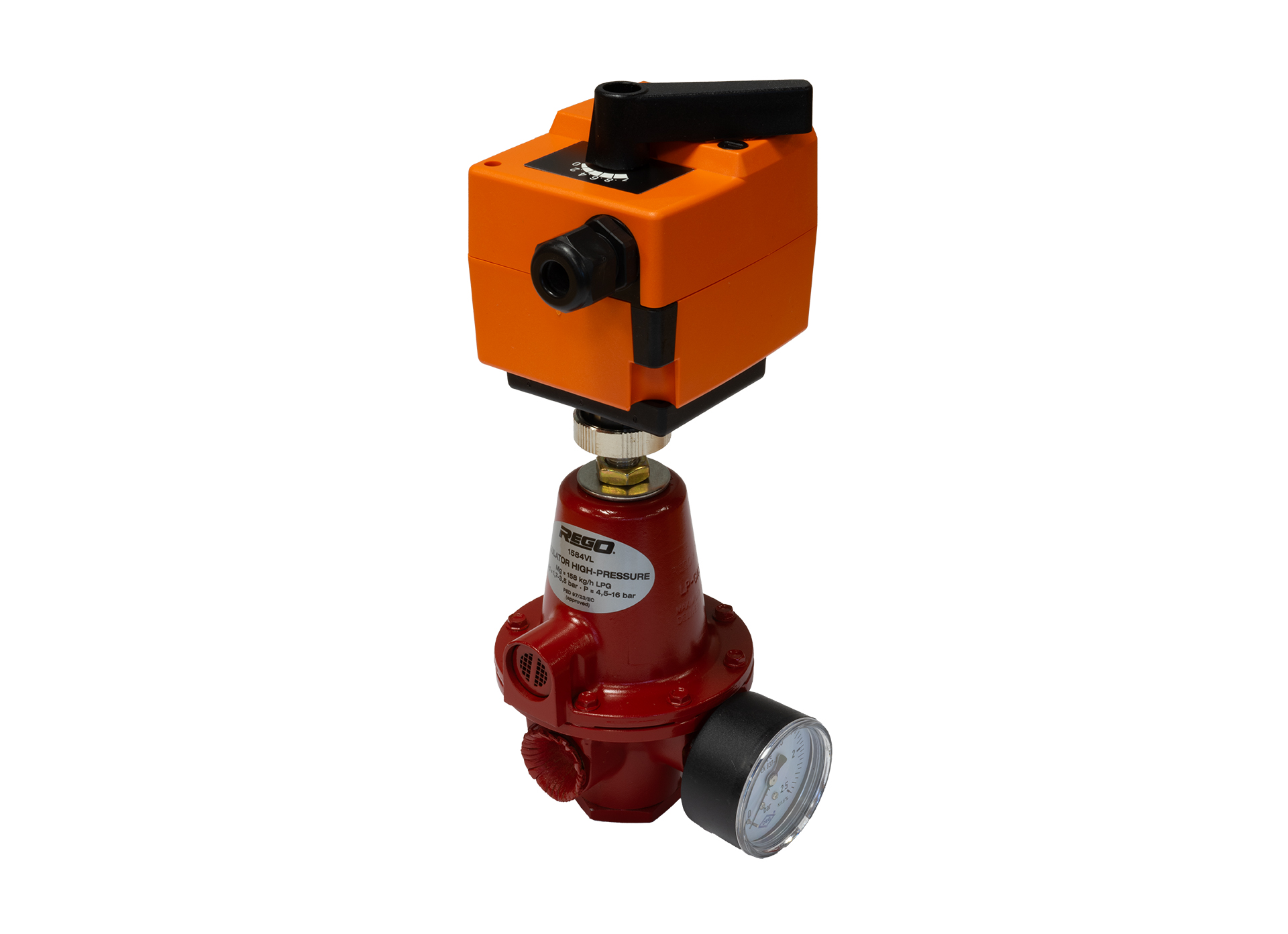 Modulierende Gasregelung