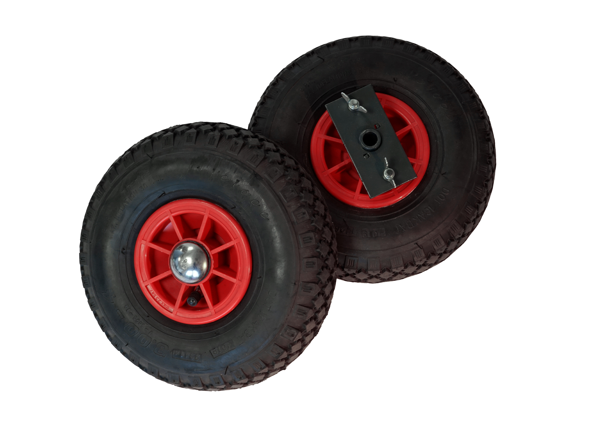 Wheel sets pneumatic tyres