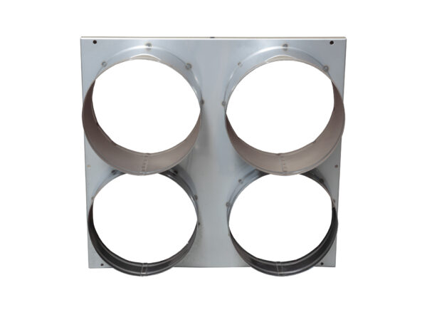 Luchtverdeelkop - IMAC-1200/1500/2000, 4x Ø300mm - Afbeelding 2
